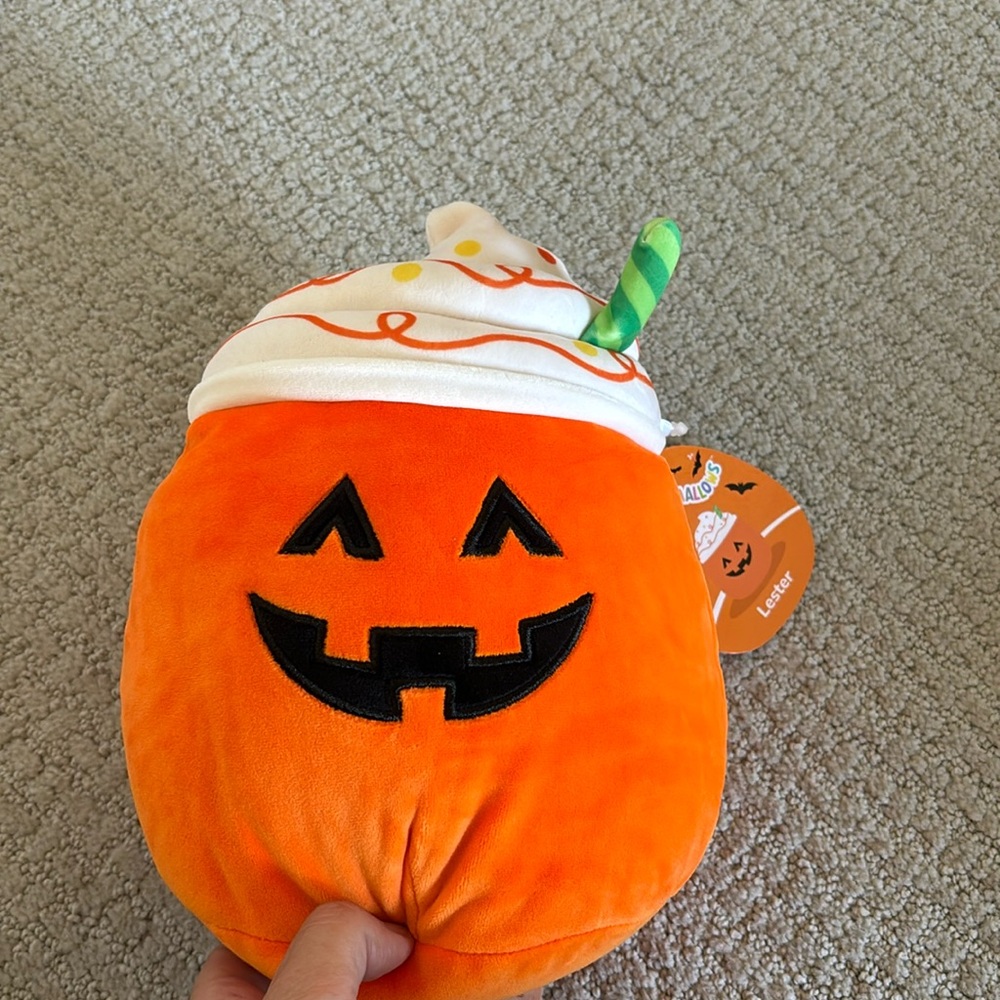 Squishmallow pumpkin latte - Lester